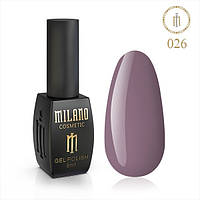 Гель лак MILANO №026, 8 мл