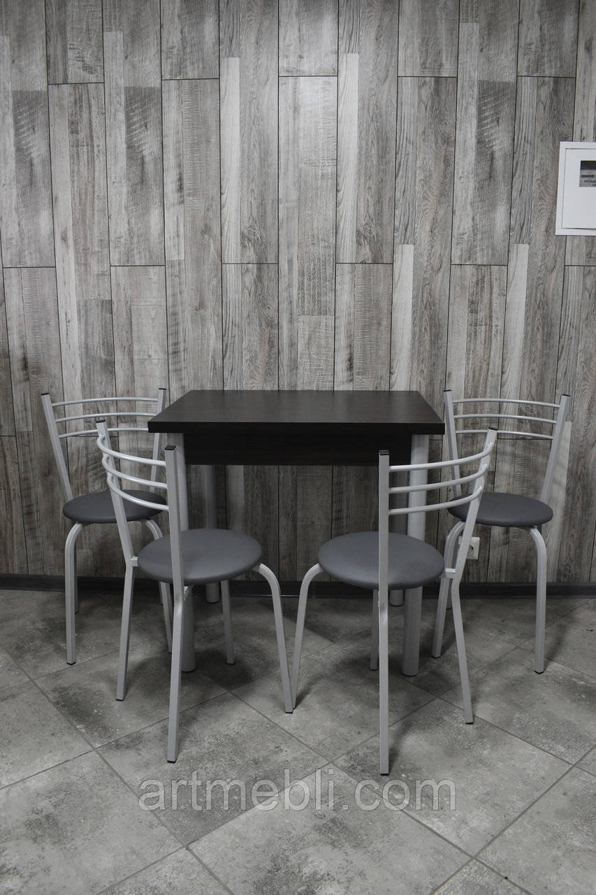 Кухонний комплект (стіл + 4 стільці), фото 1