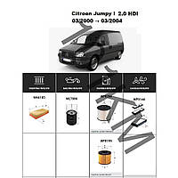 Комплект фільтрів Citroen Jumpy I 2.0 HDI (2000-2004) WIX