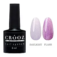 Crooz гель-лак №02 з ефектом втирки Aurora Gel Polish, 8 мл