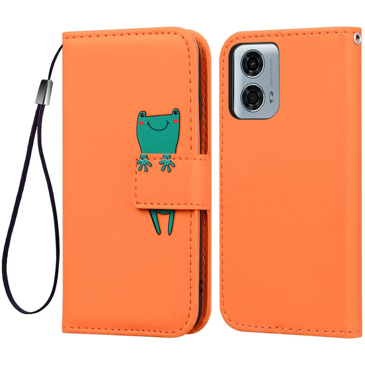Чохол-книжка Animal Wallet для Motorola G24 Power Frog