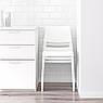 Стілець IKEA TEODORES Білий 903.509.37, фото 2