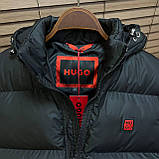 Чоловіча зимова куртка Hugo Boss CK8505 чорна S (M по бірці ), XXL (3XL по бірці), фото 11