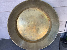 Мідний таз з кліймом 1896 року діаметром 53 см (дно 40 см)