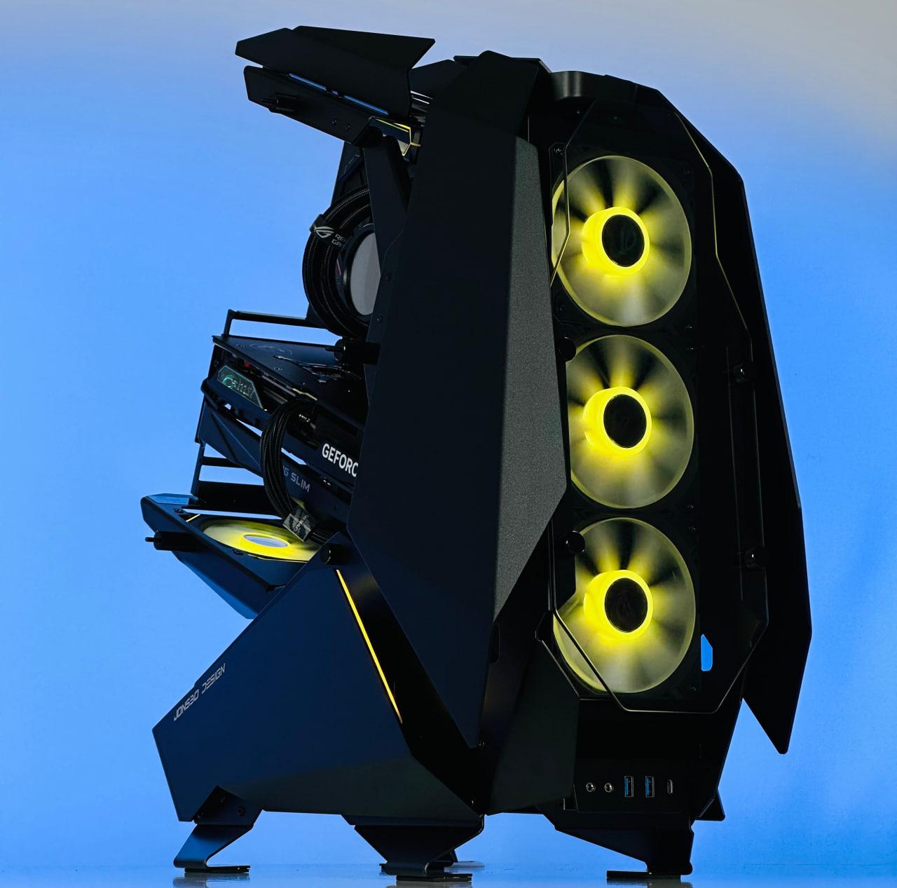 Ігровий ПК комп'ютер Ryzen 9 9950X | RTX 5080 16GB "Cyber ROG", фото 1