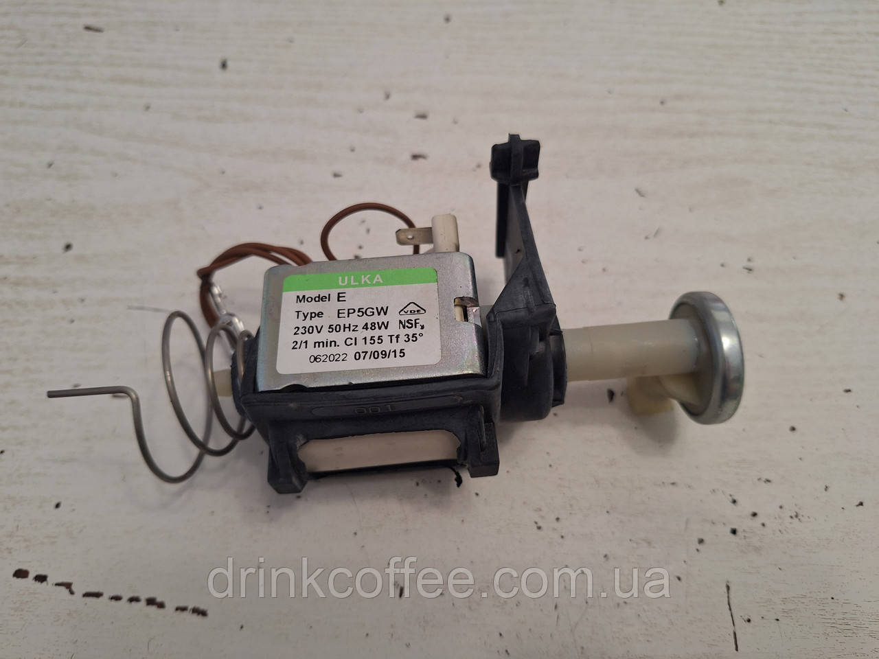 Насос помпа ULKA E EP5GW 48W 50Hz 230V у складі кавомашини Delonghi ECAM 45.760.W_2 ELETTA Cappuccino TOP б/у, фото 1