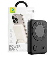 Універсальна батарея Blueo Wireless Powebank 10000 mAh Black (P010BLK), фото 4
