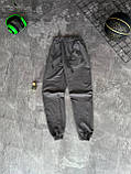 Чоловічі спортивні штани Nike M2135 темно-сірі, фото 4