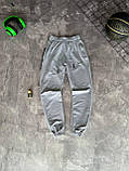 Чоловічі спортивні штани Nike M2134 сірі, фото 4