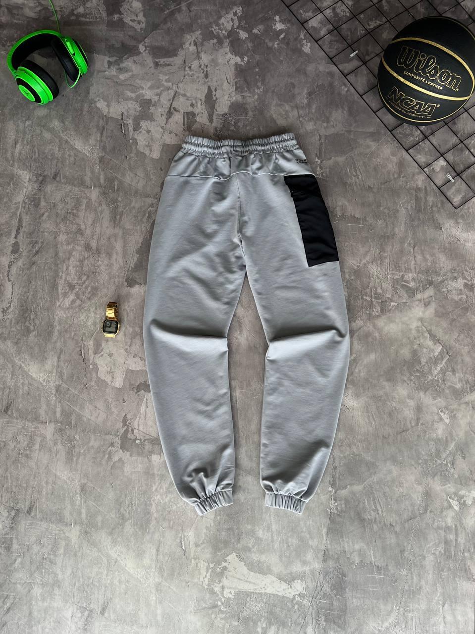 Чоловічі спортивні штани Nike M2134 сірі, фото 1