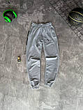 Чоловічі спортивні штани Nike M2134 сірі, фото 8