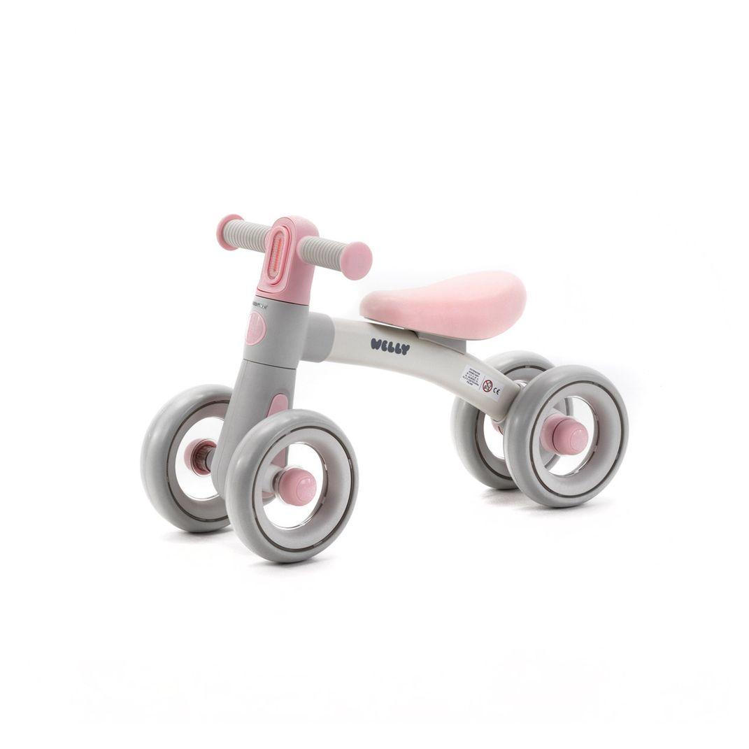 Беговел Adamex Welly grey-pink