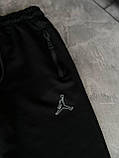 Чоловічі спортивні штани Jordan M2131 чорні, фото 2