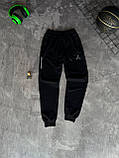 Чоловічі спортивні штани Jordan M2131 чорні, фото 7