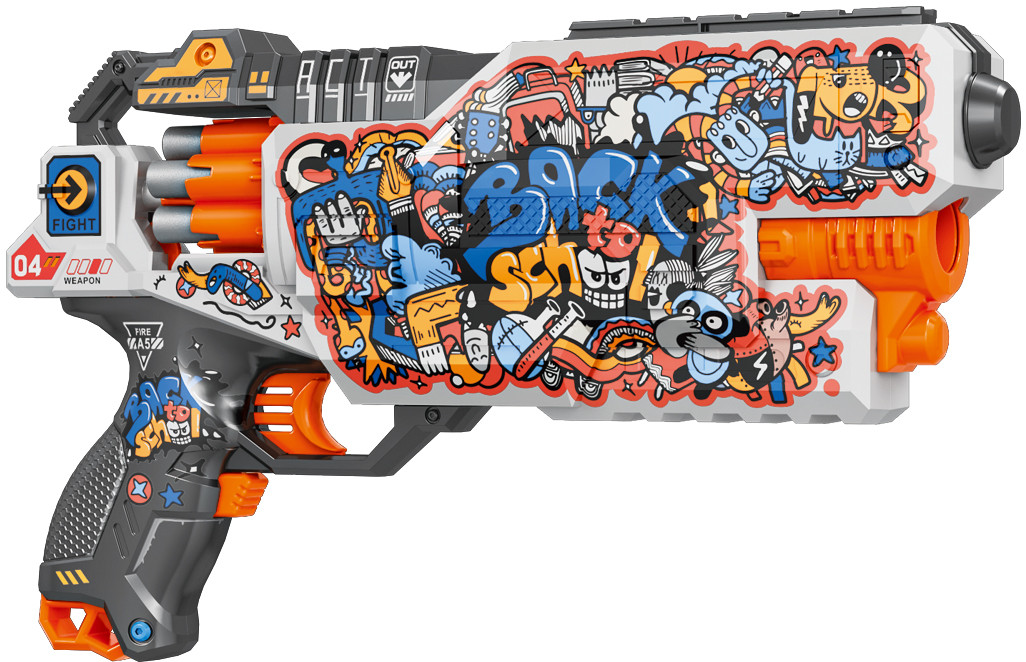 Пістолет автоматичний Turbo&Fast Back to School, фото 1