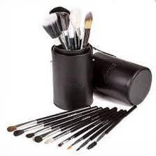 Набір пензлів косметичних MAC у 12 шт.