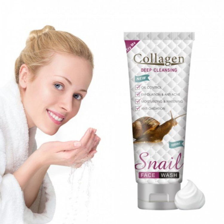Гель для вмивання Collagen Snail Deep Cleansing 100 мл, фото 1