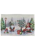Серветка-підкладка Новорічна під тарілку, гобеленова