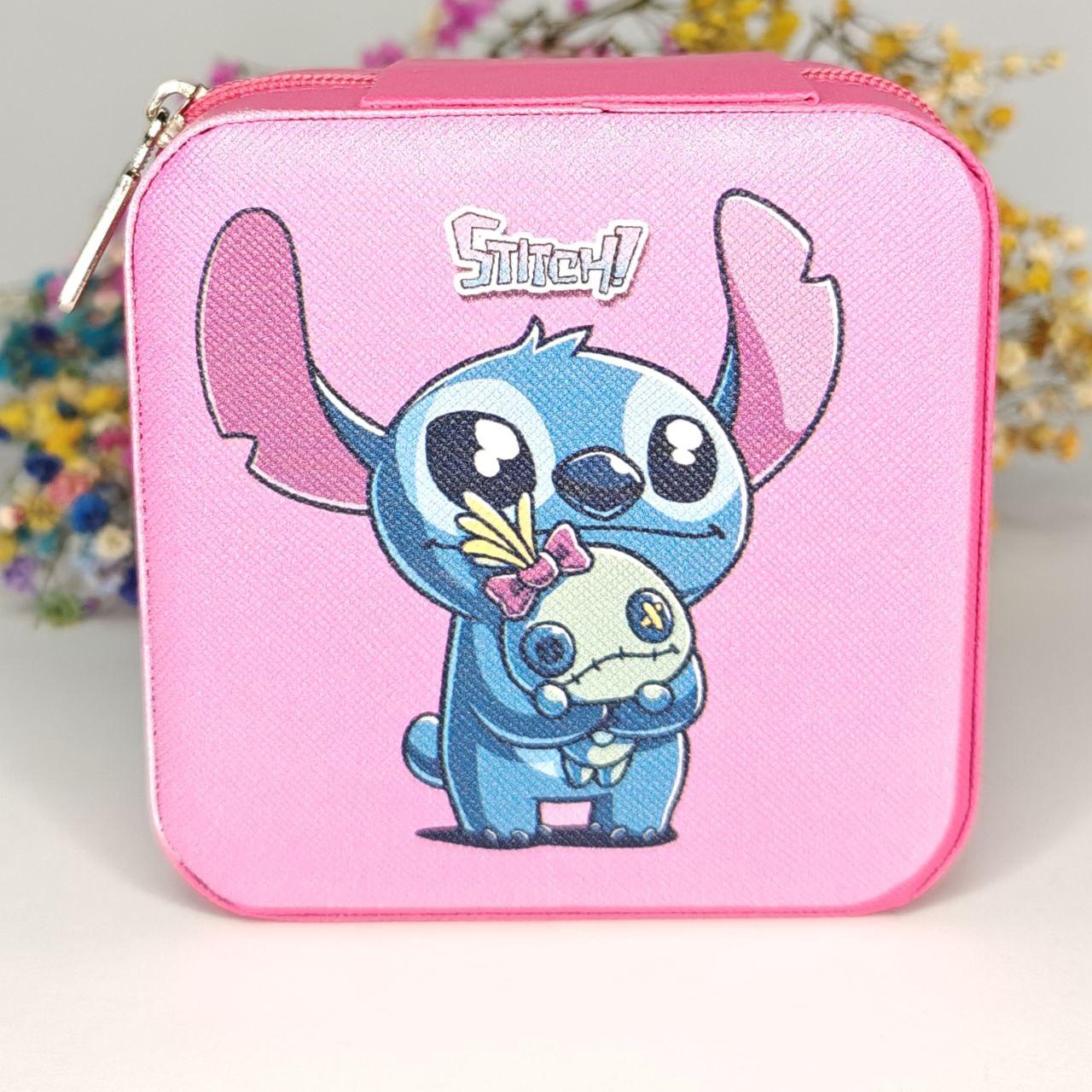 Набір скриньки Стіч 1 для створення прикрас у подарунковій упаковці та набором браслетів, фото 1