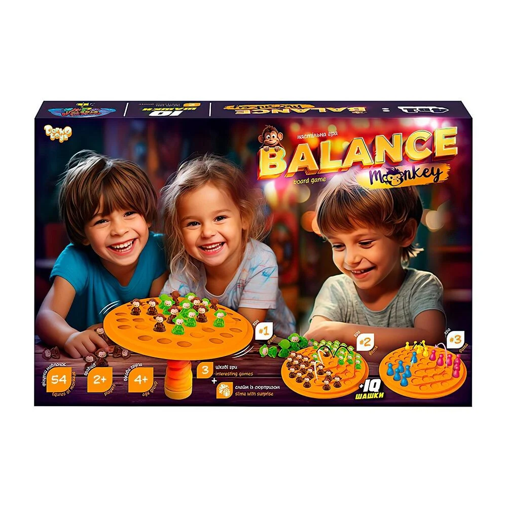 Настільна гра Danko Toys Balance Monkeys