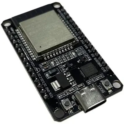 Модуль плата розробника ESP32, WIFI+Bluetooth 2в1, 2,4ГГц, 30pin, TYPE-C, контакти розпаяні