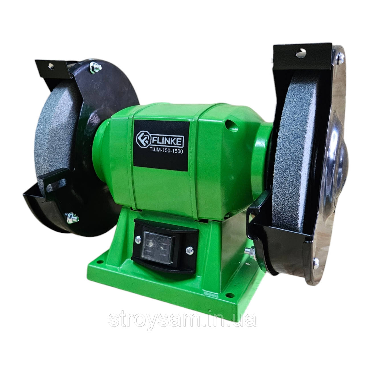 Точильний верстат наждак 150 мм Flinkе Польща 1500 Вт, фото 1