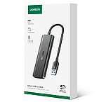 USB-хаб Ugreen CM219 4 USB-A 3.0 ports and USB-A 3.0 cable 15cm (25851), фото 9