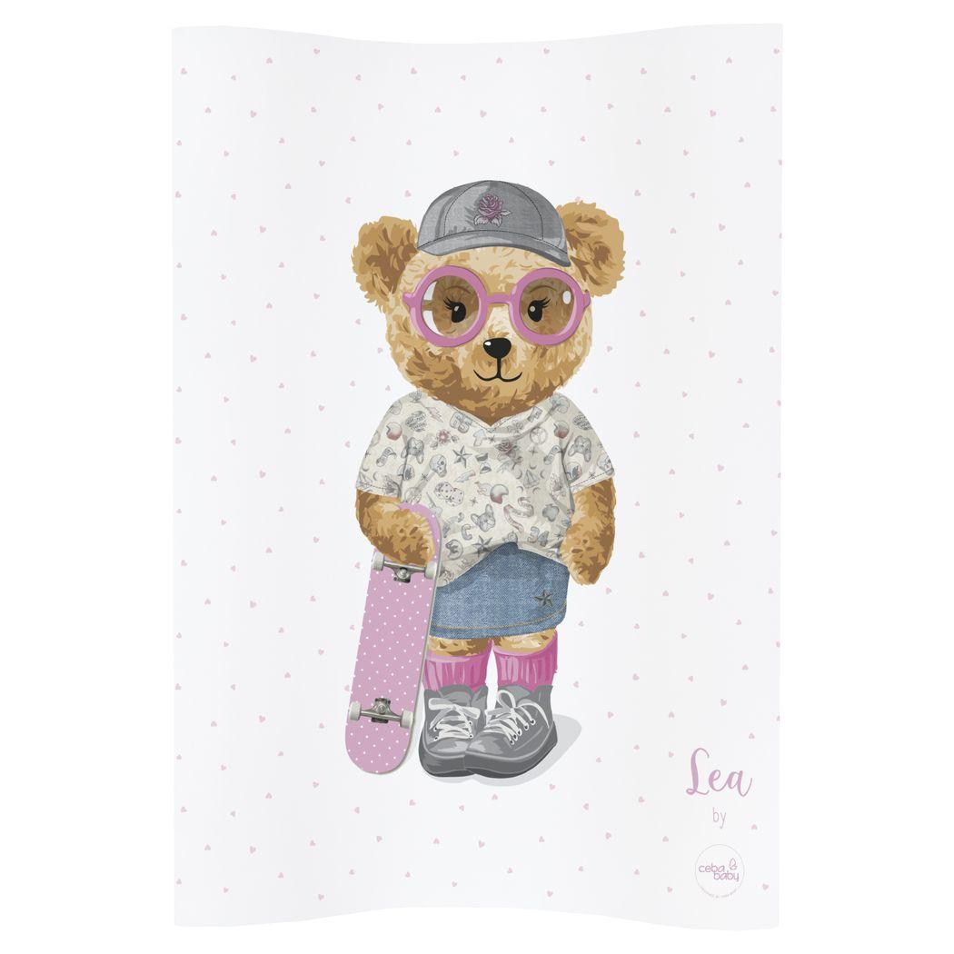 Повивальний матрац мʼякий Ceba Baby Soft profiled changing mat COSY (48x70 cm) W-104-132-684 fluffy puffy lea, фото 1
