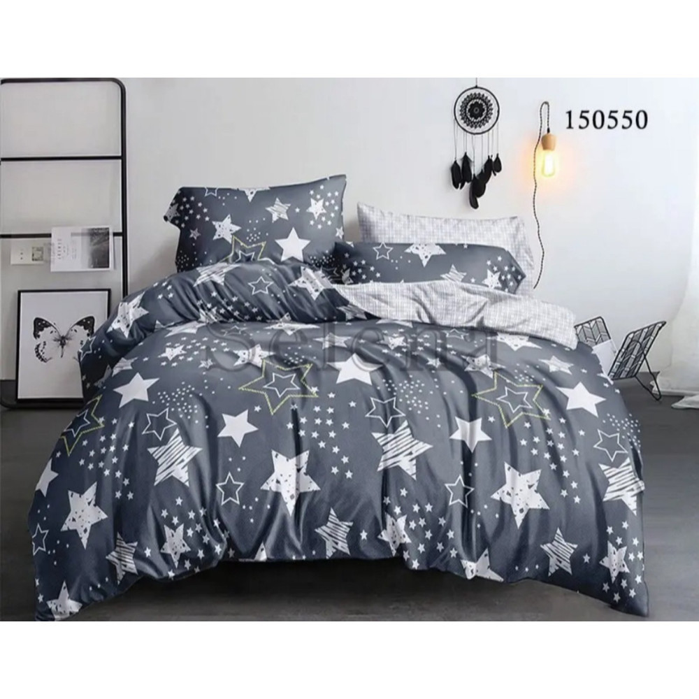 Постільна білизна, Бязь Gold, Євро комплект, фото 1