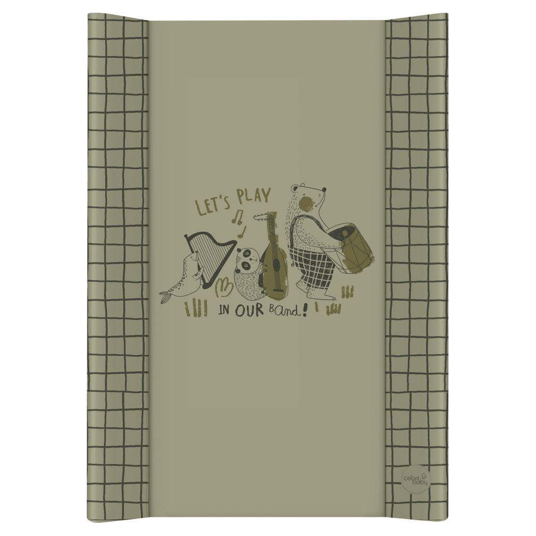 Повивальна дошка жорстка Ceba Baby Hard short changing pad (50x70 cm) W-206-000-726 basic band, фото 1