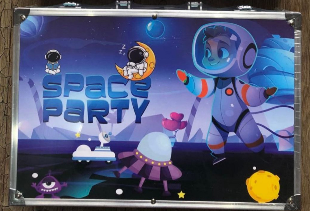Дитячий художній набір для малювання і творчості Space Party