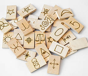 Набір рун для ворожіння Відьміни руни