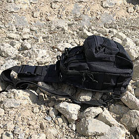 Чоловіча вулична сумка через плече, Сумка чоловіча брезентова military, Чоловіча TJ-563 сумка кроссбоді