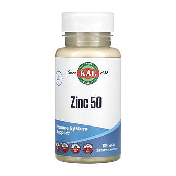 Zinc 50mg - 60 tabs