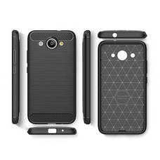 Чохол до мобільного телефона для Huawei Y3 2017 Carbon Fiber (Black) Laudtec (LT-HY32017B), фото 4