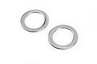 Хромированные накладки на поворотники (2 шт, нержавейка) для Ford Courier 2014-2023 гг