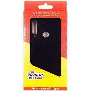 Чохол до мобільного телефона Dengos Carbon Huawei Y6p, black (DG-TPU-CRBN-78) (DG-TPU-CRBN-78), фото 3