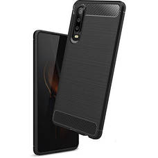 Чохол до мобільного телефона Laudtec для Huawei P30 Carbon Fiber (Black) (LT-P30B), фото 2