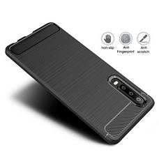 Чохол до мобільного телефона Laudtec для Huawei P30 Carbon Fiber (Black) (LT-P30B), фото 3
