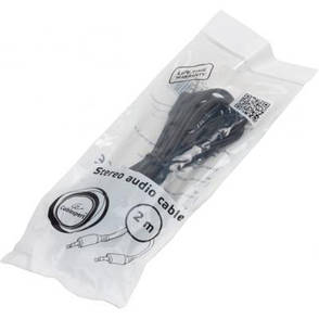 Кабель мультимедійний Jack 3.5mm male/Jack 3.5mm male 2.0m Cablexpert (CCA-404-2M), фото 3