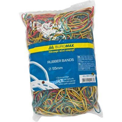 Резинки для грошей Buromax JOBMAX assorted colors, 200г (BM.5503), фото 1