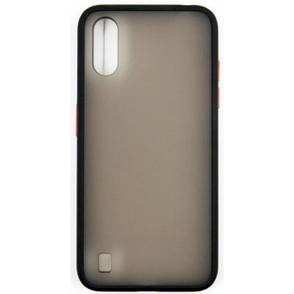 Чохол до моб. телефона Dengos Samsung Galaxy A01 (black) (DG-TPU-MATT-32), фото 1