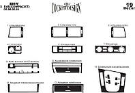 Накладки в салон (Compact) Титан для BMW 3 серия E-46 1998-2006 гг