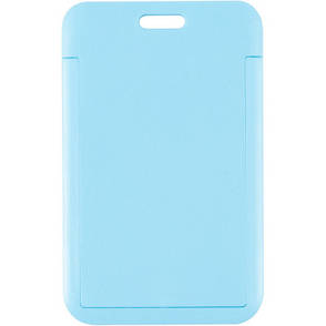 Бейдж Axent слайдер вертикальний, 54х85мм , блакитний (4500V-22-A), фото 2