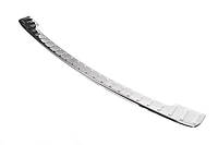 Накладка на задний бампер с загибом OmsaLine (нержавейка) для Range Rover Evoque 2012-2018 гг