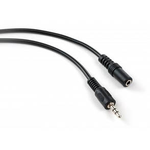 Кабель мультимедійний Jack 3.5mm M/F 1.8 m Vinga (VCPDCJ35MF1.8BK), фото 3