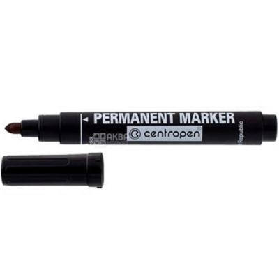 Маркер Centropen водостійкий перманентний 2,5мм., білий (8586), фото 1