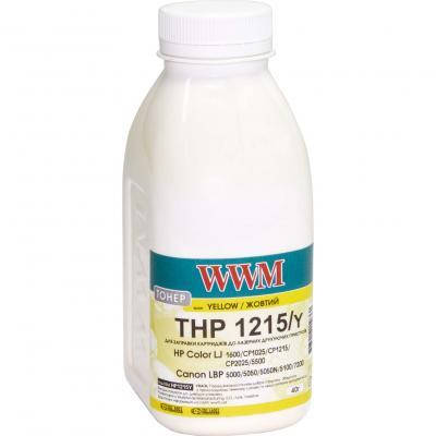 Тонер HP CLJ CP1215/CP1515/CM1312 , 40г Yellow WWM (HP1215Y), фото 1