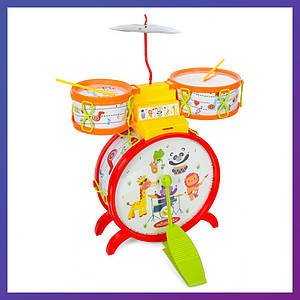 Дитяча музична іграшка ML7701 барабанна установка