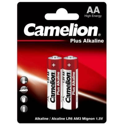 Батарейка Camelion AA LR6 Plus Alkaline * 2 (LR6-BP2), фото 1